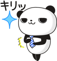 Nice guy Panda sticker #11812023