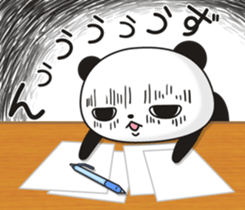 Nice guy Panda sticker #11812027