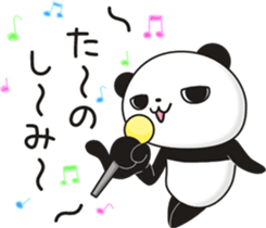 Nice guy Panda sticker #11812032