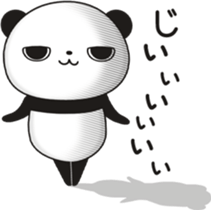 Nice guy Panda sticker #11812044