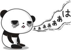 Nice guy Panda sticker #11812045