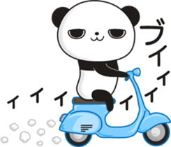 Nice guy Panda sticker #11812053