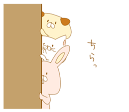 Rabbit&Cat&Dog sticker #11812072