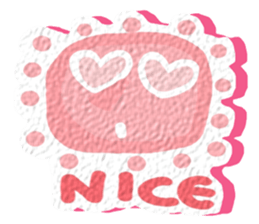 Strange reaction.(English) sticker #11812192