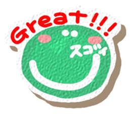 Strange reaction.(English) sticker #11812194