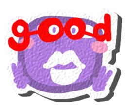 Strange reaction.(English) sticker #11812197