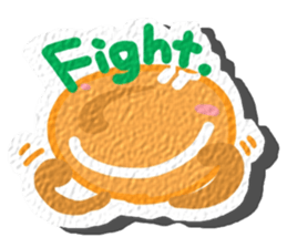 Strange reaction.(English) sticker #11812200