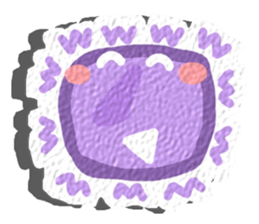 Strange reaction.(English) sticker #11812205