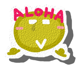 Strange reaction.(English) sticker #11812207