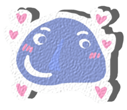 Strange reaction.(English) sticker #11812208