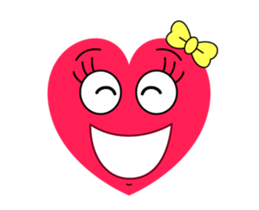 Animation of the Heart Girl sticker #11812439