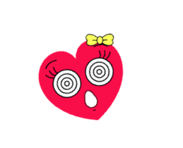 Animation of the Heart Girl sticker #11812441