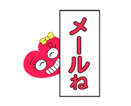 Animation of the Heart Girl sticker #11812442
