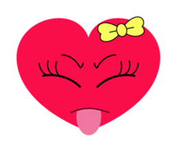 Animation of the Heart Girl sticker #11812444