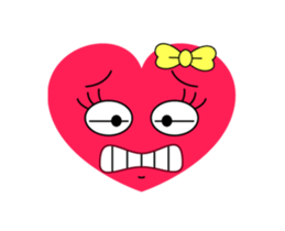 Animation of the Heart Girl sticker #11812446