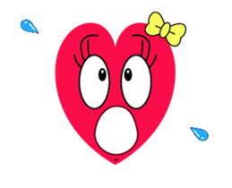 Animation of the Heart Girl sticker #11812449
