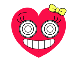 Animation of the Heart Girl sticker #11812459