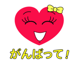 Animation of the Heart Girl sticker #11812460