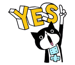 Tanaka's Cat Stickers sticker #11812654