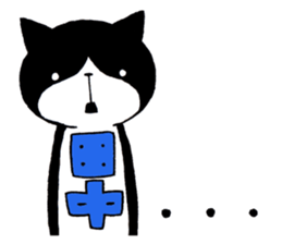 Tanaka's Cat Stickers sticker #11812689