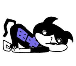 Tanaka's Cat Stickers sticker #11812692