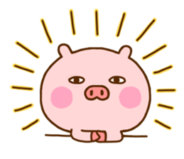 Pig Cute 7 sticker #11812703
