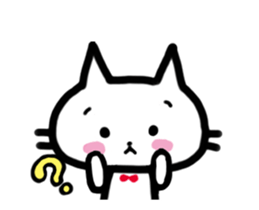 "MAYUNEKO" The cats with eyebrows!2 sticker #11813040