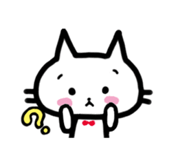 "MAYUNEKO" The cats with eyebrows!2 sticker #11813040