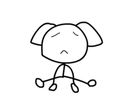 The cute man sticker #11813184