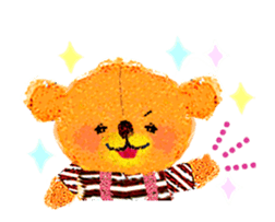Move!Upcheeka(comical bear) sticker #11813711