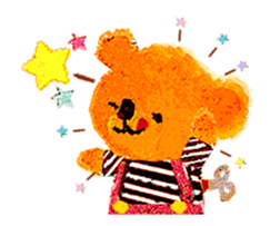 Move!Upcheeka(comical bear) sticker #11813714