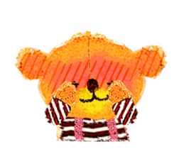 Move!Upcheeka(comical bear) sticker #11813716
