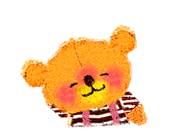 Move!Upcheeka(comical bear) sticker #11813717
