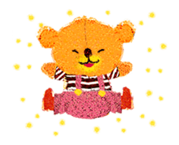 Move!Upcheeka(comical bear) sticker #11813719