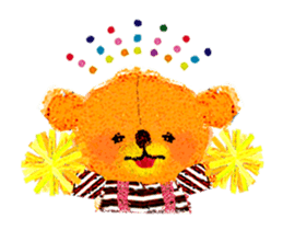 Move!Upcheeka(comical bear) sticker #11813720