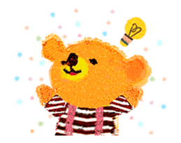 Move!Upcheeka(comical bear) sticker #11813726