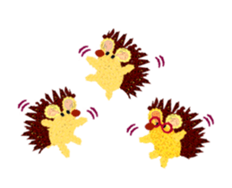 Move!Upcheeka(comical bear) sticker #11813732