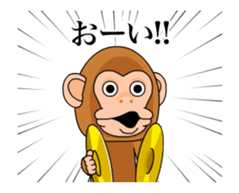 Cymbal monkey/Animated sticker #11813740