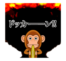 Cymbal monkey/Animated sticker #11813743