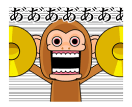 Cymbal monkey/Animated sticker #11813744