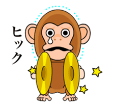 Cymbal monkey/Animated sticker #11813746