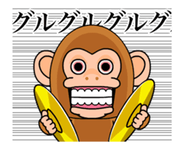 Cymbal monkey/Animated sticker #11813747