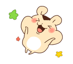 yuruyuru Hamster and animal sticker #11814254