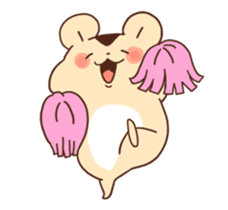 yuruyuru Hamster and animal sticker #11814256