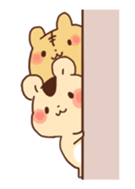 yuruyuru Hamster and animal sticker #11814268