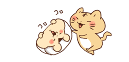 yuruyuru Hamster and animal sticker #11814269