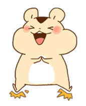 yuruyuru Hamster and animal sticker #11814270
