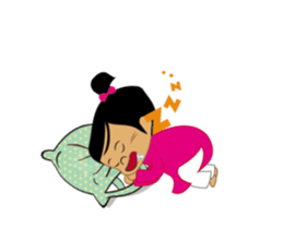 Lovely Long-Dressed Girl sticker #11814395