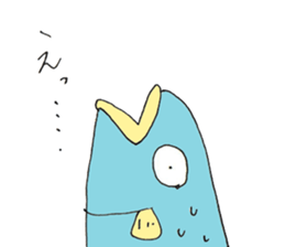 Surreal and Funny fish sticker #11815221