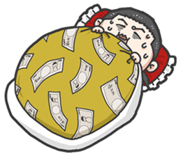 Takatouriki's " Money " Sticker sticker #11815338